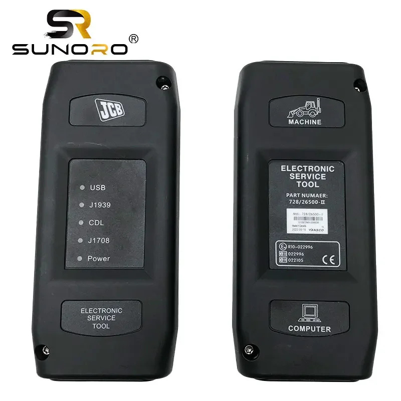 SUNORO 728 26500 JCB 진단 도구 마스터 4 V1.73.3 전도구 통신 어댑터 그룹