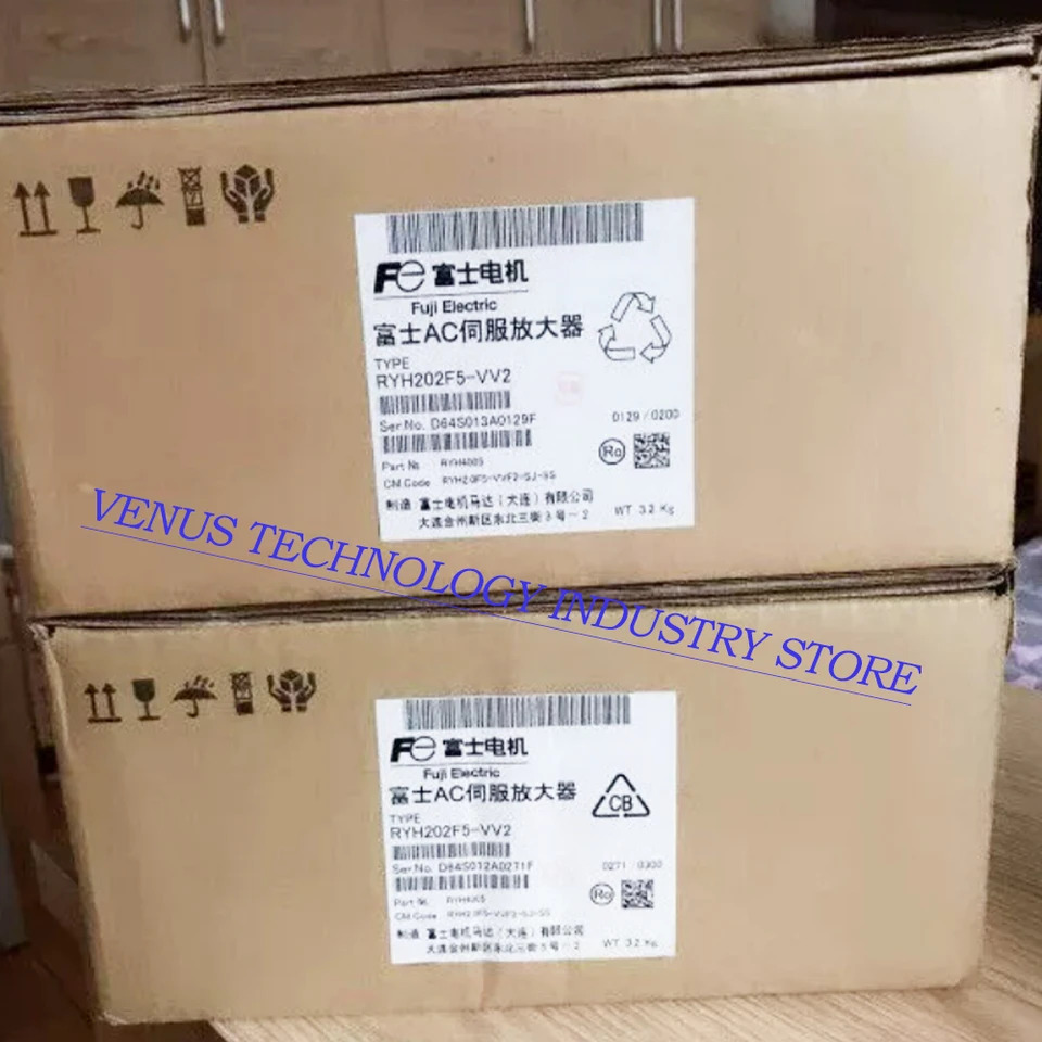 오리지널 서보 드라이브 RYH202F5-VV2 신