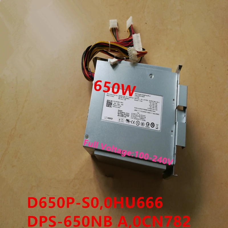 델 파워엣지 T605 PSU 전원공급장치 D650P-S0 0HU666 DPS-650NB A 0CN782 N650P -SO 650W 신
