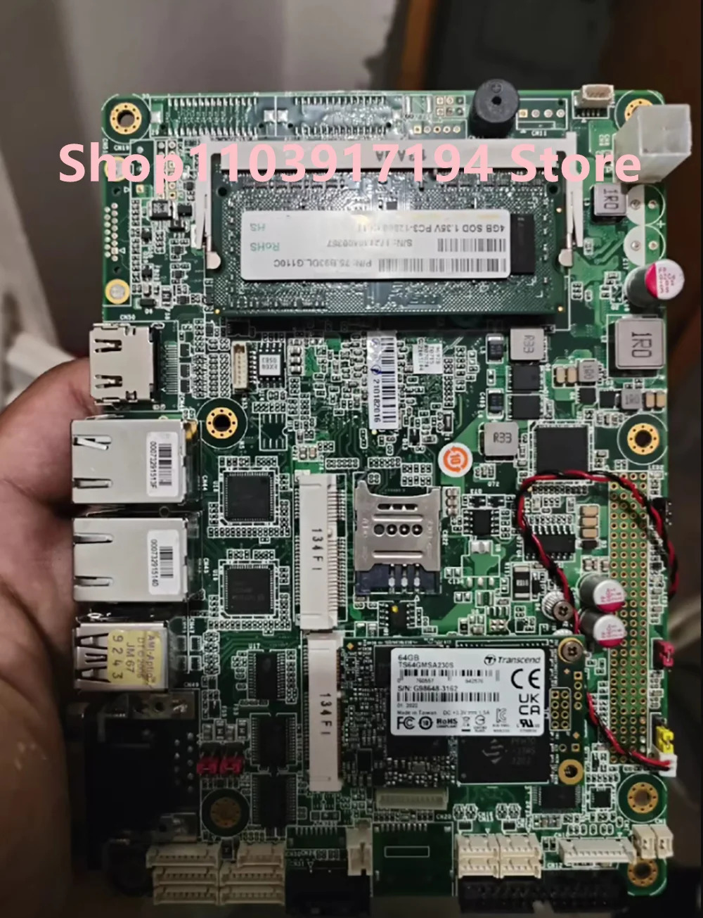 AAEON 에픽 bt07 임베디드 산업컴퓨터 서버 마더보드 3.5 인치