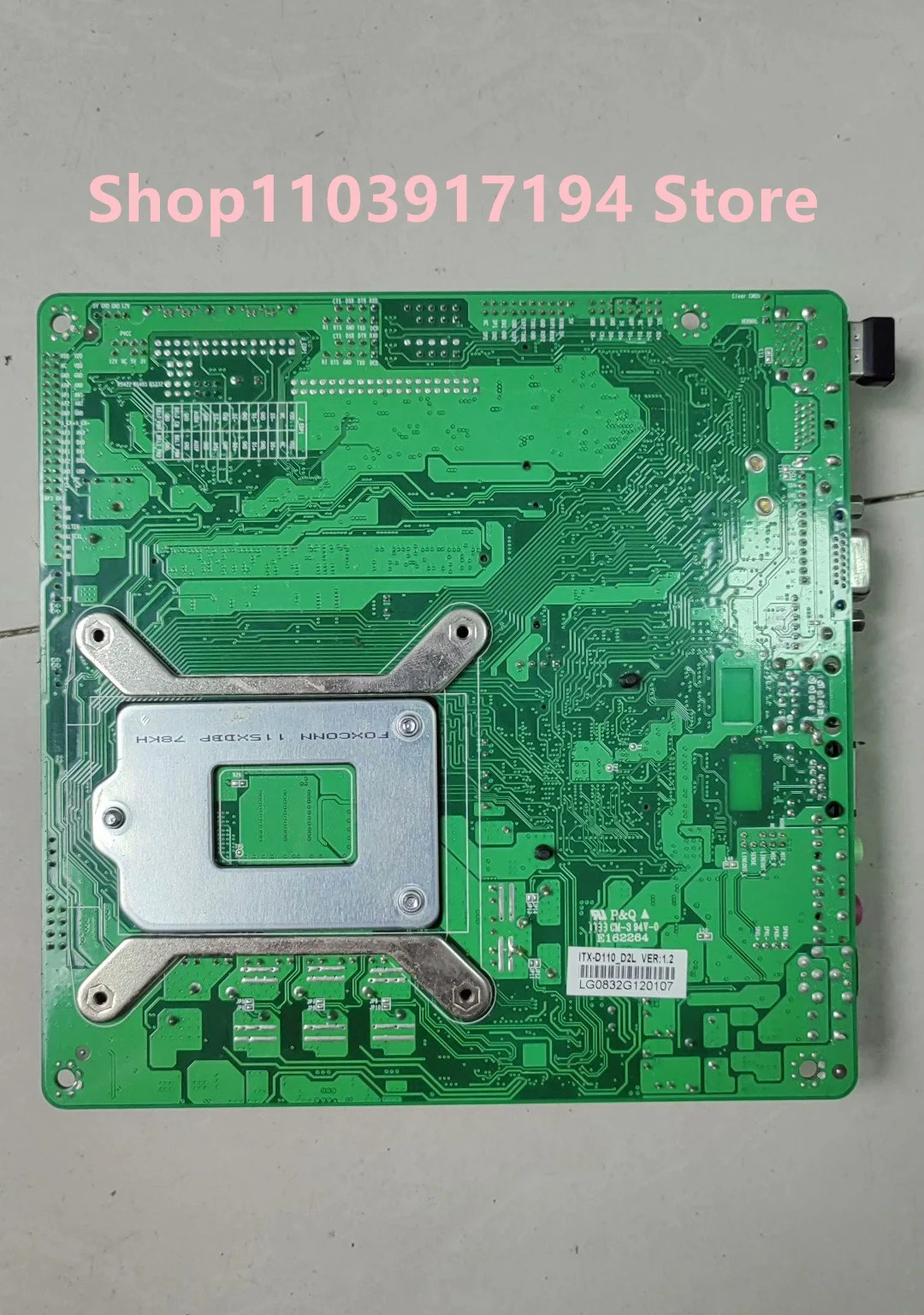 ITX-D110D2L. ver1.2 itx 마더보드 g3900 프로세서8g 메모리 1151 핀 17x17