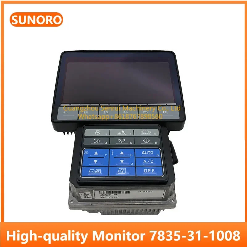 디스플레이 굴삭기 PC200-8 PC210-8 PC220-8 모니터 7835-3-1008 7835-3-1004 835-31-1007 7835-34-1002 7835-31-9002