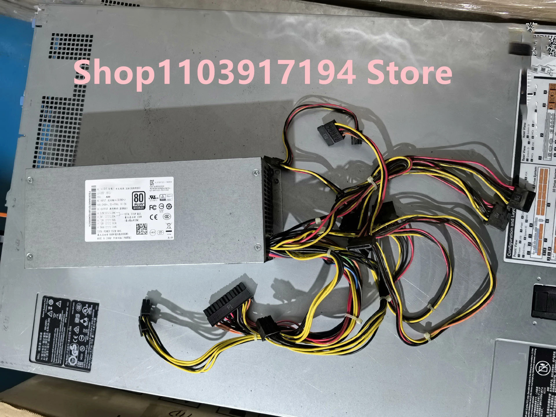 Acbel 전원공급장치 EP2A5651A 650W EPS 2U
