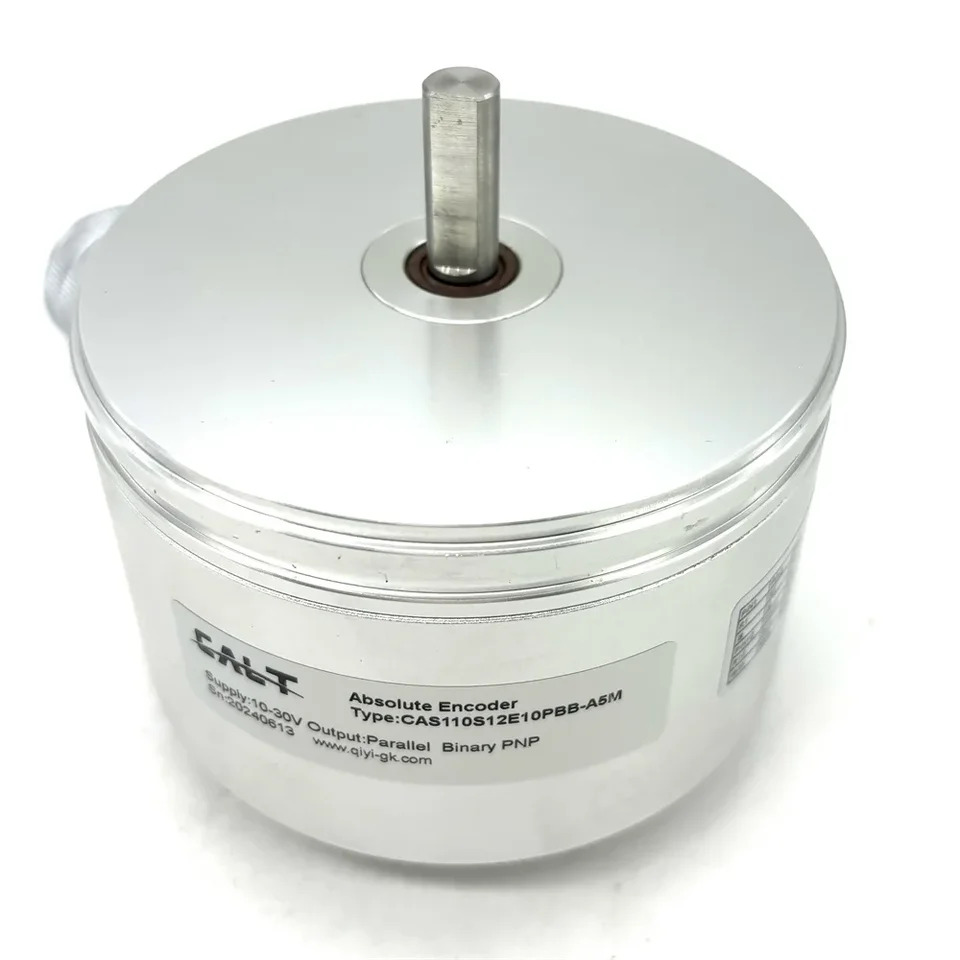 GBJ55-12-24E 교체 싱글 턴 앱솔루트 로터리 인코더 CAS110S12E10PBB-A5M 병렬 바이너리 PNP 출력 110mm