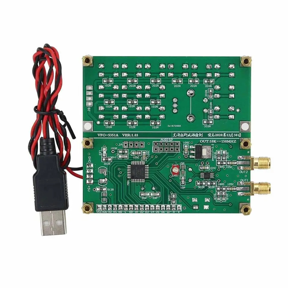 Si5351-2VFO-150 신호 발생기 2-CH VFO-5351A V1.03