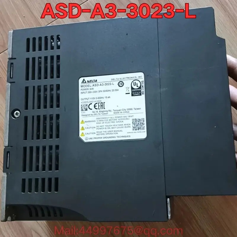 리퍼 ASD-A3-3023-L 서보 드라이브 기능 리퍼가 정상