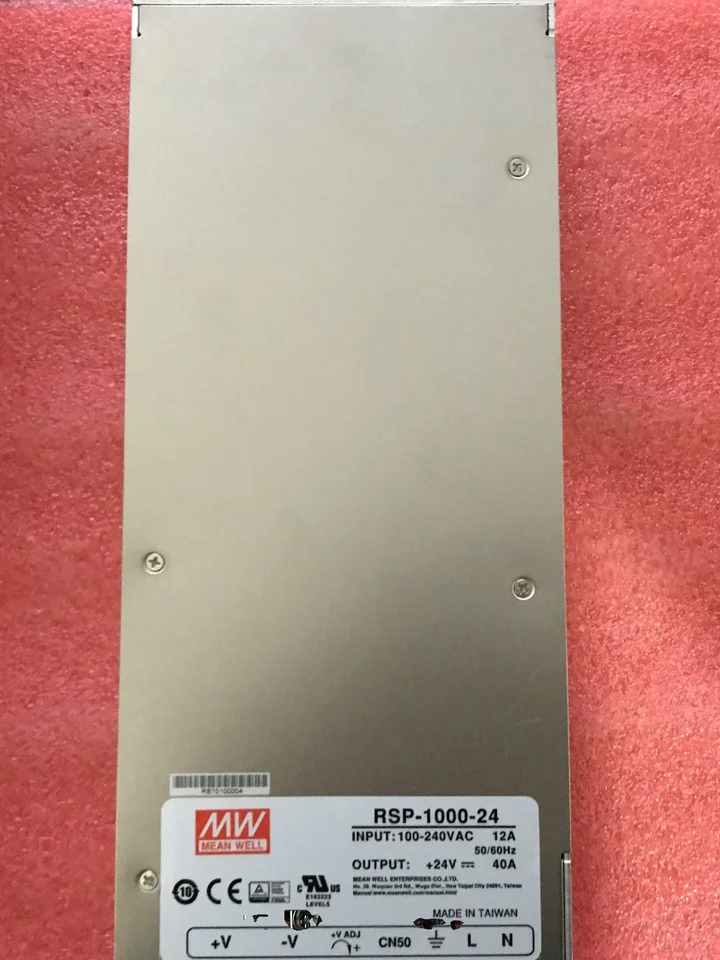 Mingwei RSP-1000W 고출력 레이저 PFC 스위칭 전원공급장치 12V 15 V 24V 27/48 병렬 연결