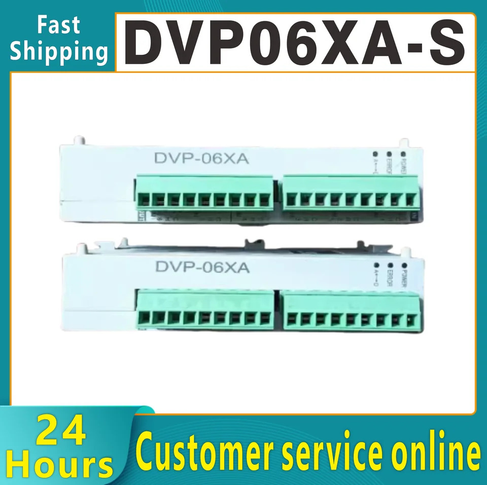 PLC 아날로그 모듈 DVP06XA-S DVP06AD-S DVP04DA-S DVP06XA-S2 프로그래머블 컨트롤러
