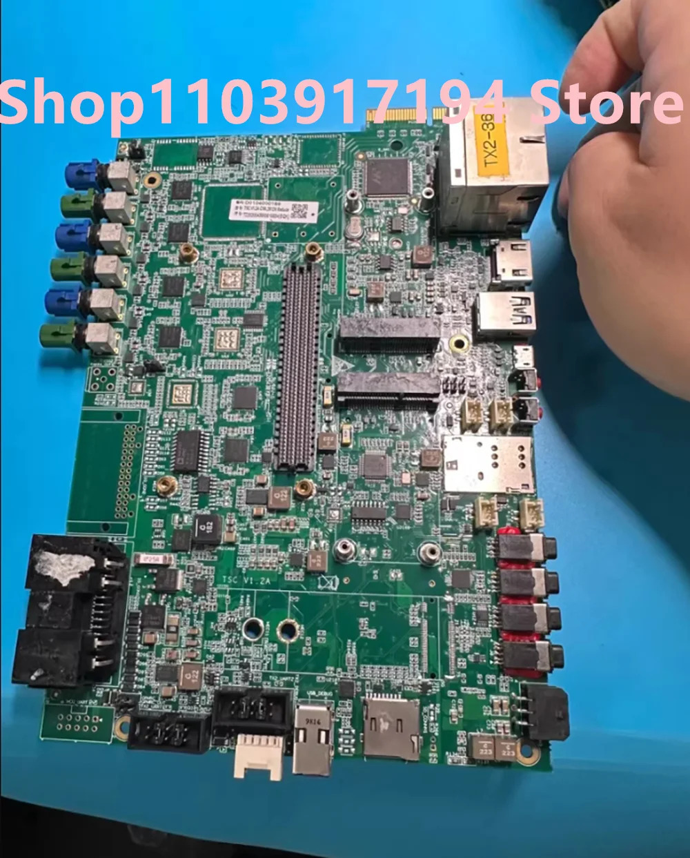 NVIDIA호환Jetson Xi산업AI 엣지 플레이트 TSCV1.2AC18L2612H