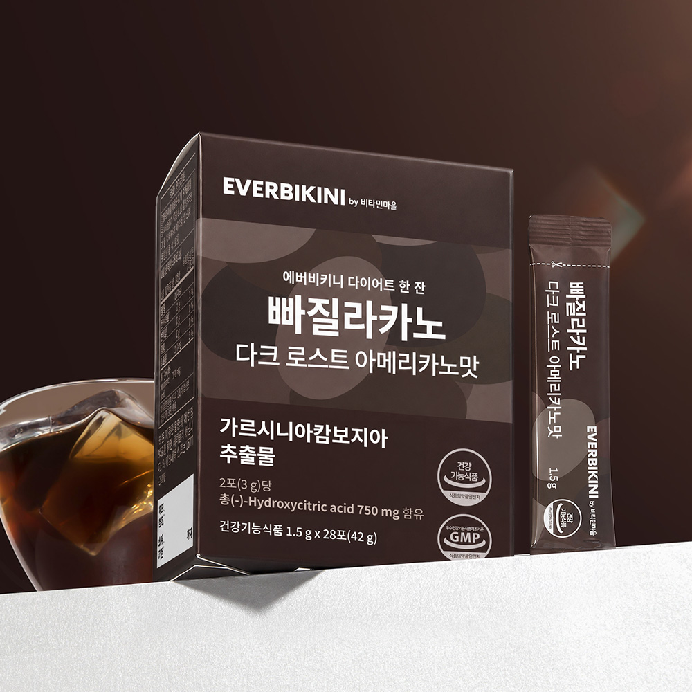 비타민마을 가르시니아 다이어트커피 빠질라카노 다크로스트 28포, 1개 - 상세 이미지 2
