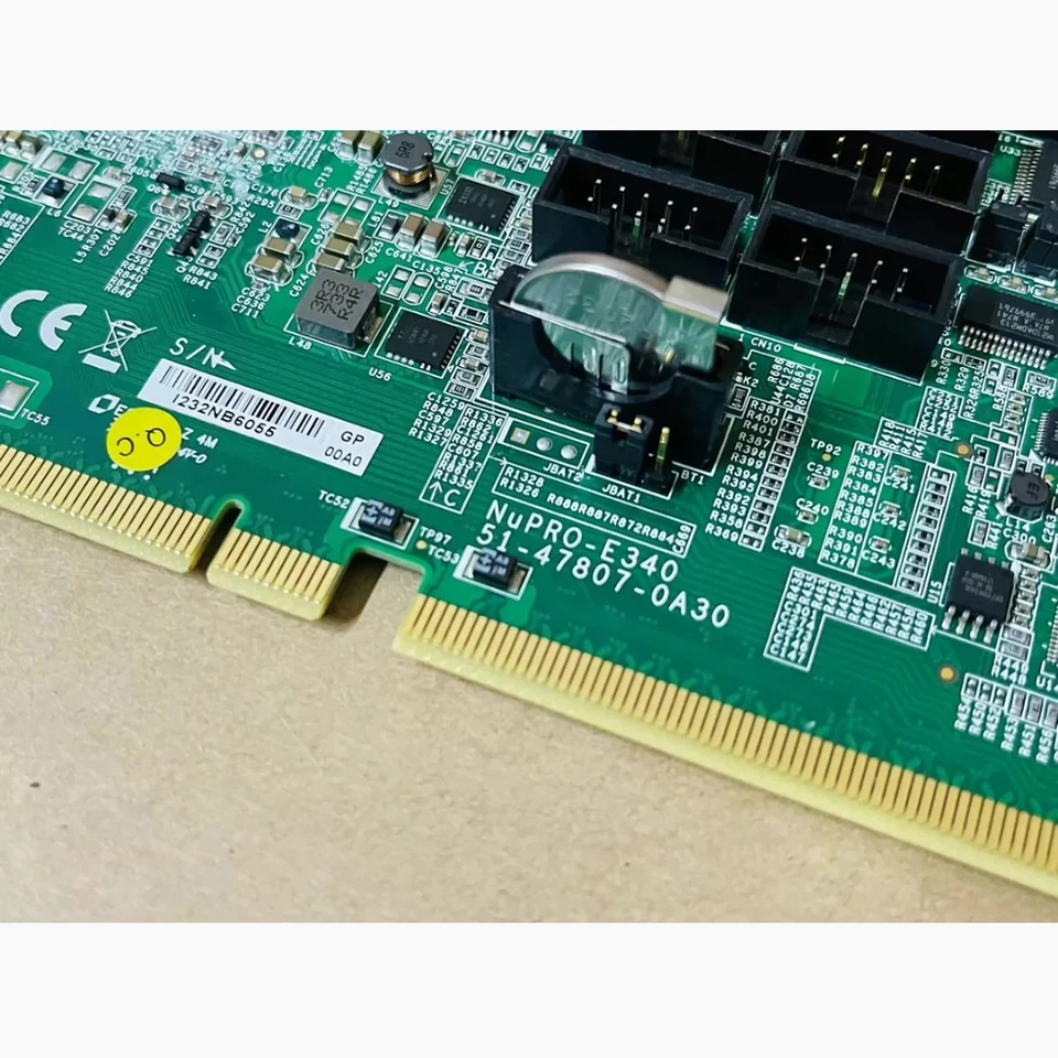 산업제어 마더보드 듀얼 네트워크 포트 NUPRO-E340 VER1.0 51-47807-0A30