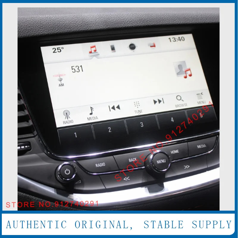 OPEL Vauxhall 차량DVD GPS 네비게이션 오리지널 8 인치 터치 스크린 교체 LCD 디스플레이 LQ080Y5DZ10