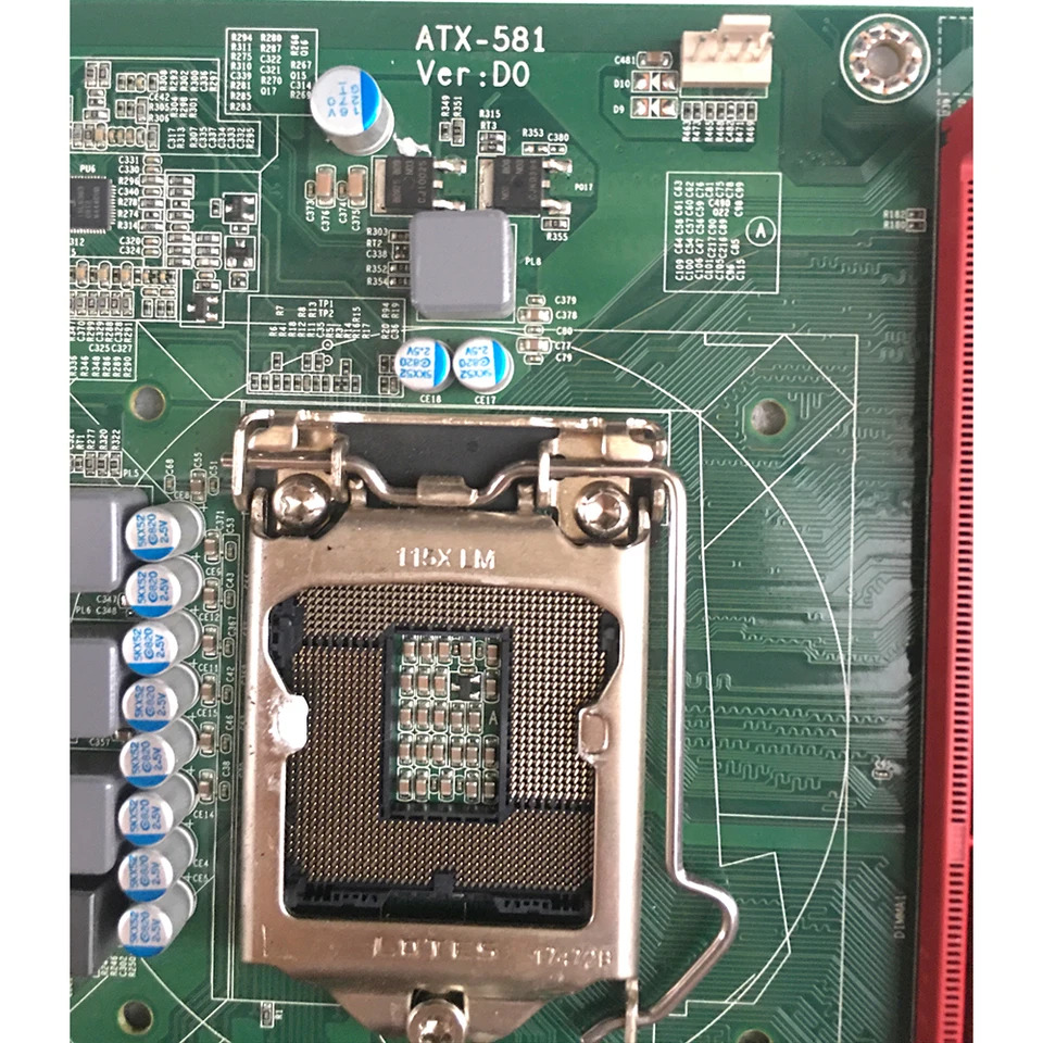 연구 제어마더보드 산업MICRO 마더보드 i3 i5 i7 -581 1155 핀