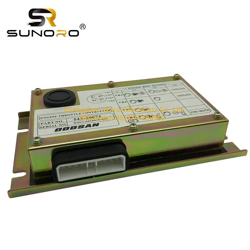 SUNORO DH150-7 DH225-7 굴삭기 모니터 컨트롤러 ECU 가속 539-00048G 543-00055A 543-00074