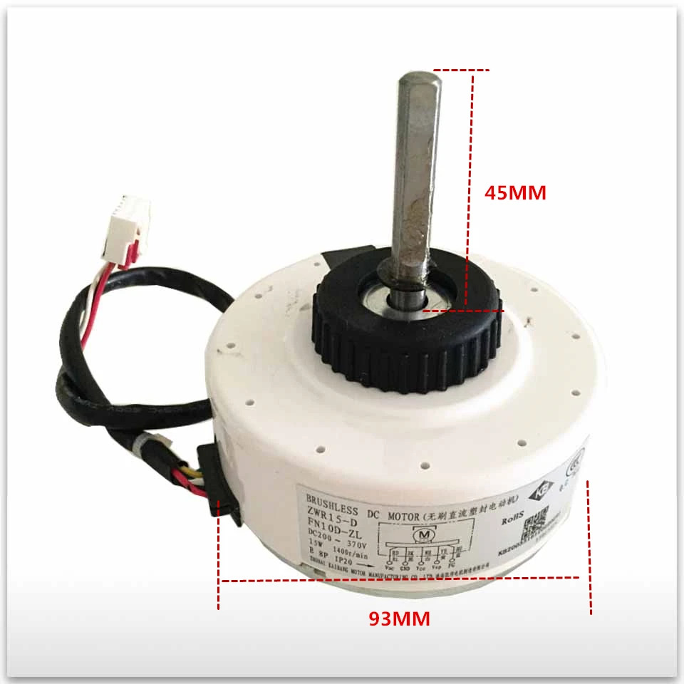 녹색 에어컨 모터 ZWR15-D FN10D-ZL ARW51A8P30JK 팬 15W 리퍼