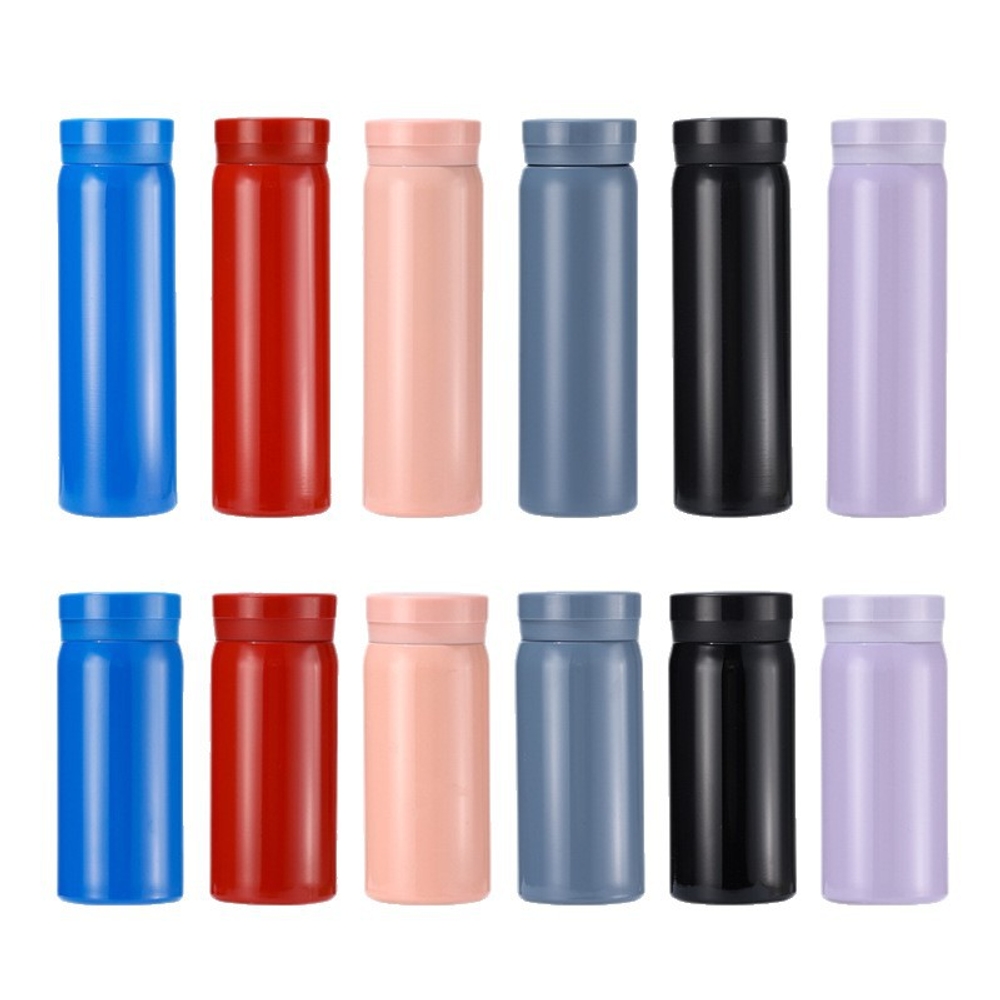 미니 보온 물병 200ml 300ml 304 스테인리스 스틸 휴대용 야외 빨간색 200ml 200ml - 상세 이미지 3