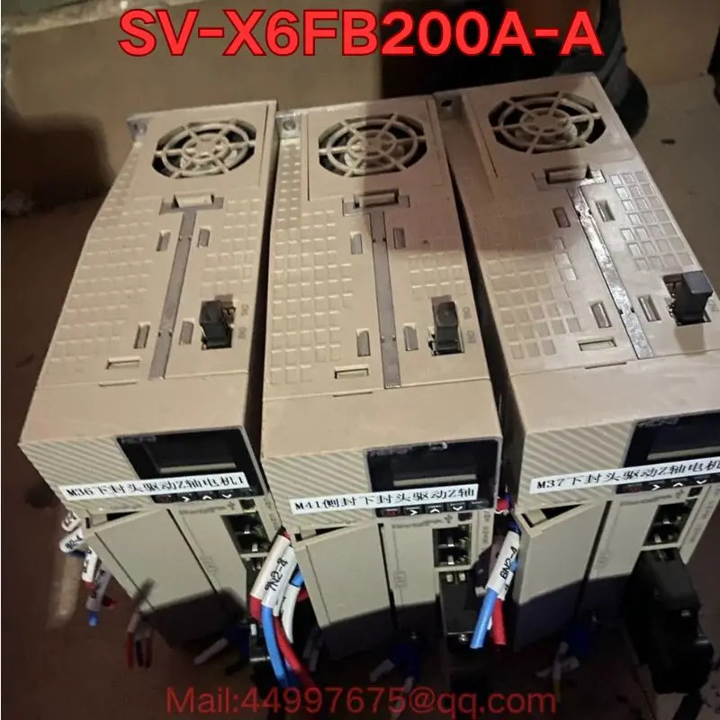 리퍼 SV-X6FB200A-A 서보 드라이브 기능 리퍼는 정상