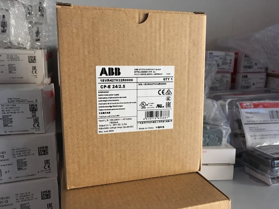 ABB 스위칭 전원공급장치 CP-E 오리지널 24/2 5 10069670 신