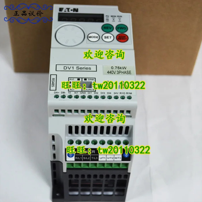 실제 DV1-342D6FN-C20C 아메리칸 이튼 ETN 인버터