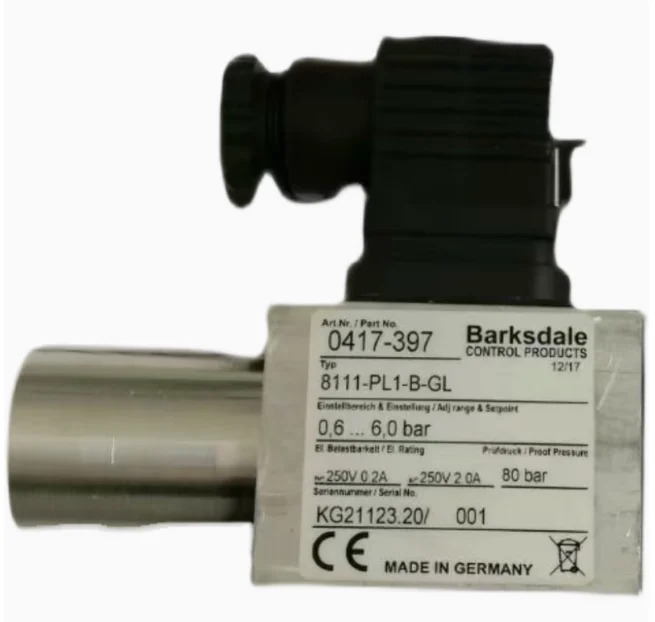 BARKSDALE 압력 스위치 0417-694 8141-PL1-B-D-LH-ES-PC-GE354 X1T-4000-25-GE262