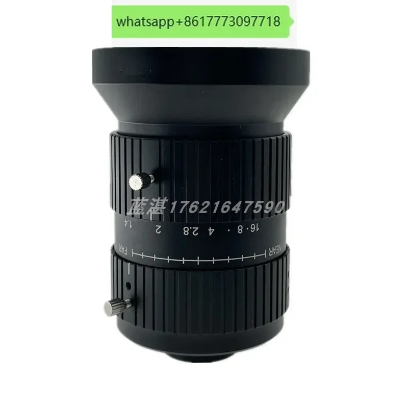 산업카메라 렌즈 2천만 픽셀 1.1인치 C 포트 고정 초점 6 8 12 16 25 35 50 75mm