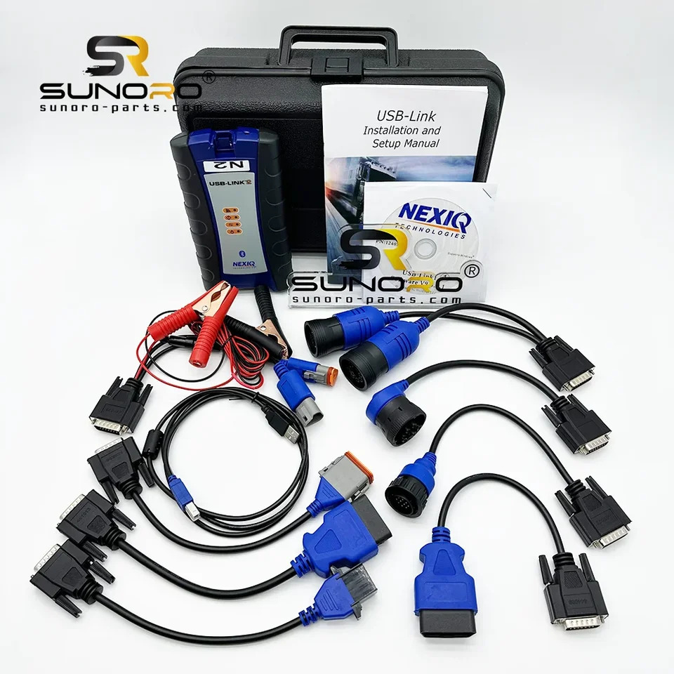 USB 125032 디젤 인터페이스 진단 소프트웨어 블루투스 중장비 트럭 스캐너 도구 N2 NEXIQ2