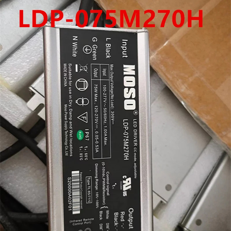 MOSO 120-270V 75W LDP-075M270H새 전원공급장치