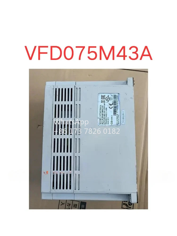 VFD075M43A 리퍼 인버터 7.5kW 기능 OK
