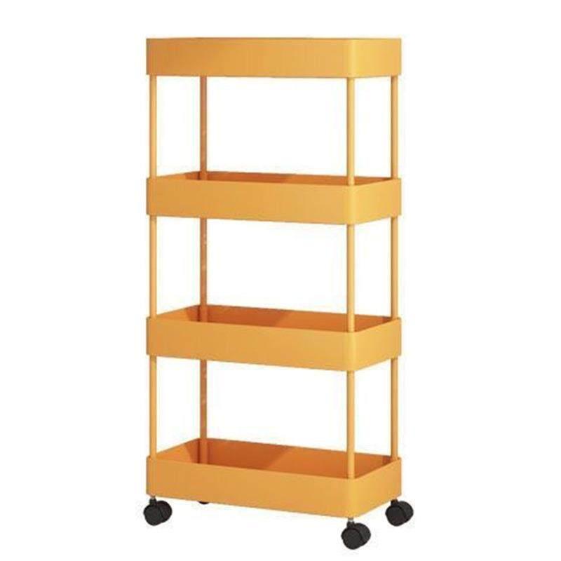 철제 다용도 틈새수납선반 앵글 수납장 렉 틈새선반장 트롤리 조립 진열대 정리 - 상세 이미지 4