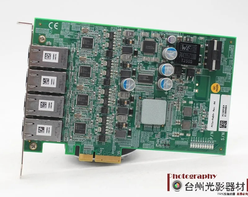 PCIE-PoE4  Rev. A4 캡처 카드 PCIE-POE4 4 포트 네트워크 인터페이스 비디오