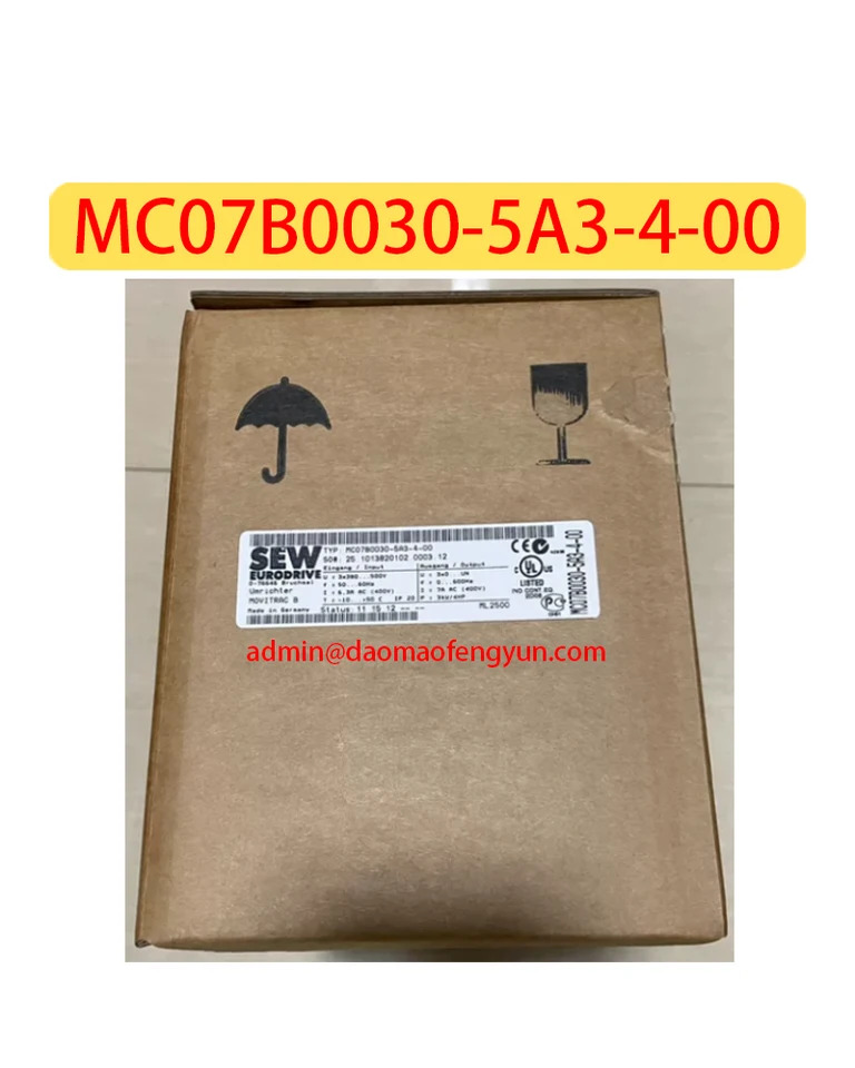 MC07B0030-5A3-4-00 주파수 변환기 서보 드라이브 전원 3KW MC07B0030 5A3 4 00