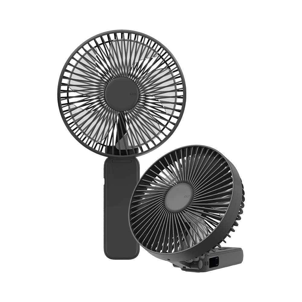 1+1 애니클리어 폴더블 휴대용선풍기 빅팬 LED 무선 손풍기 FH20 상품 이미지