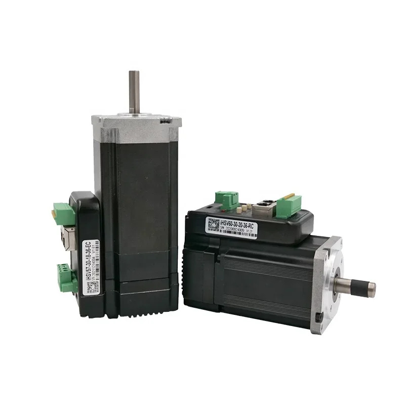 IHSV60-30-20-36 자동 특수 1000 라인코더 통합 서보모터 드라이브 200W 0.65Nm 3000rpm 36VDC