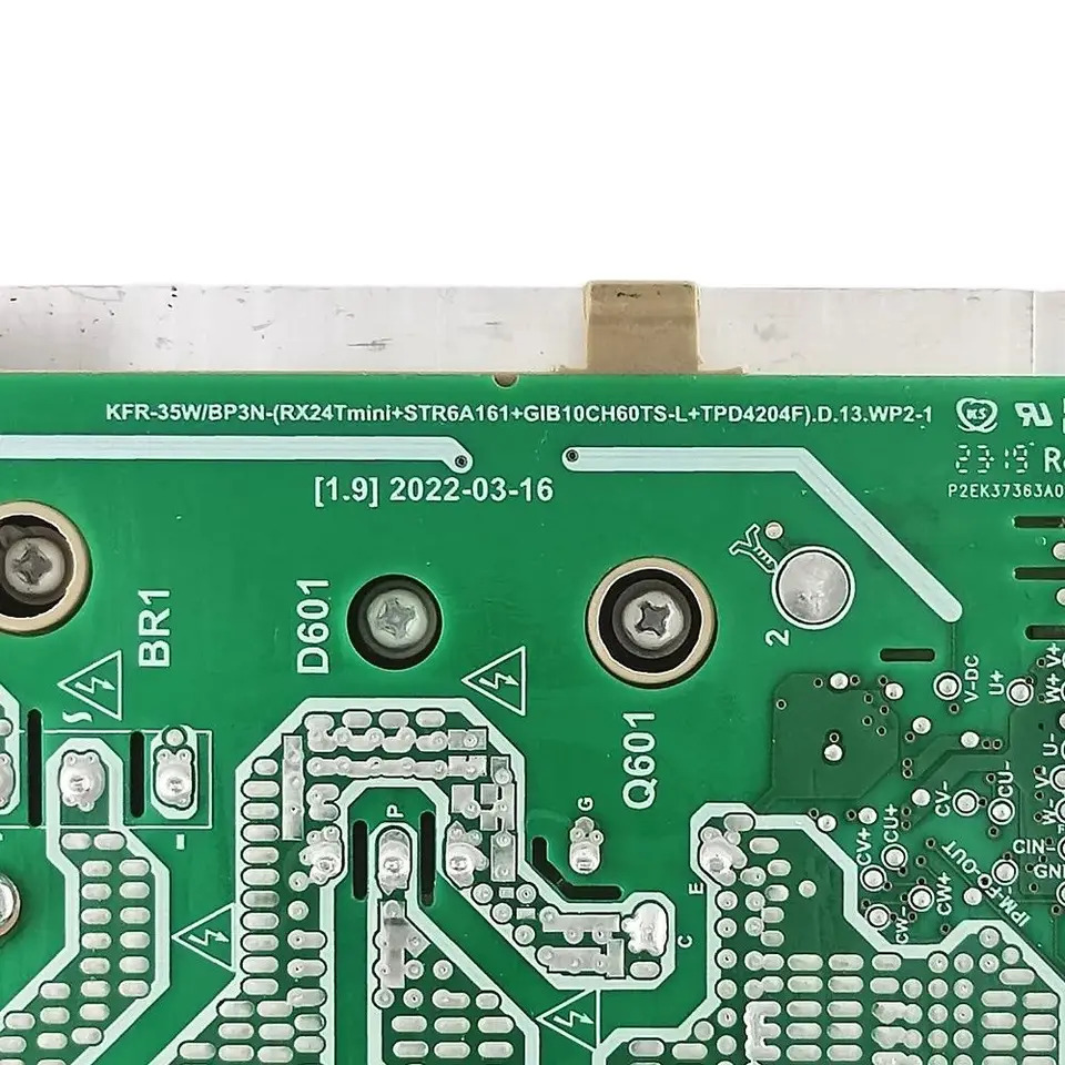 Midea 에어컨 컨트롤패널 KFR-35W/BP3N1 KFR-35W/BP3N-RX24Tmini  STR6A161 GIB10CH60TS-L TPD4204F.D.13.WP2-1