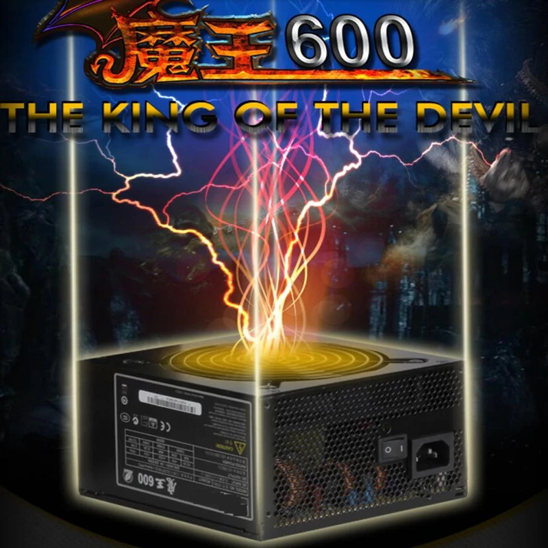 AcBel Devil 600 하프 모듈 전원공급장치 치킨 등급 600W 피크 700W PCA010 PCA017 신 PSU