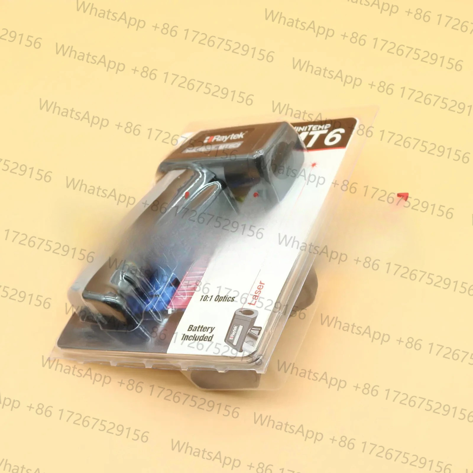 새 Raytek MT6 적외선 미니 온도 레이저 온도계 IR 건 -30 500 XR