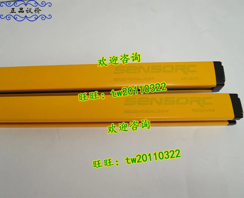 물리적 SEG20-4020N-LO-3-Y 센서 라이트 와이어링 3 m