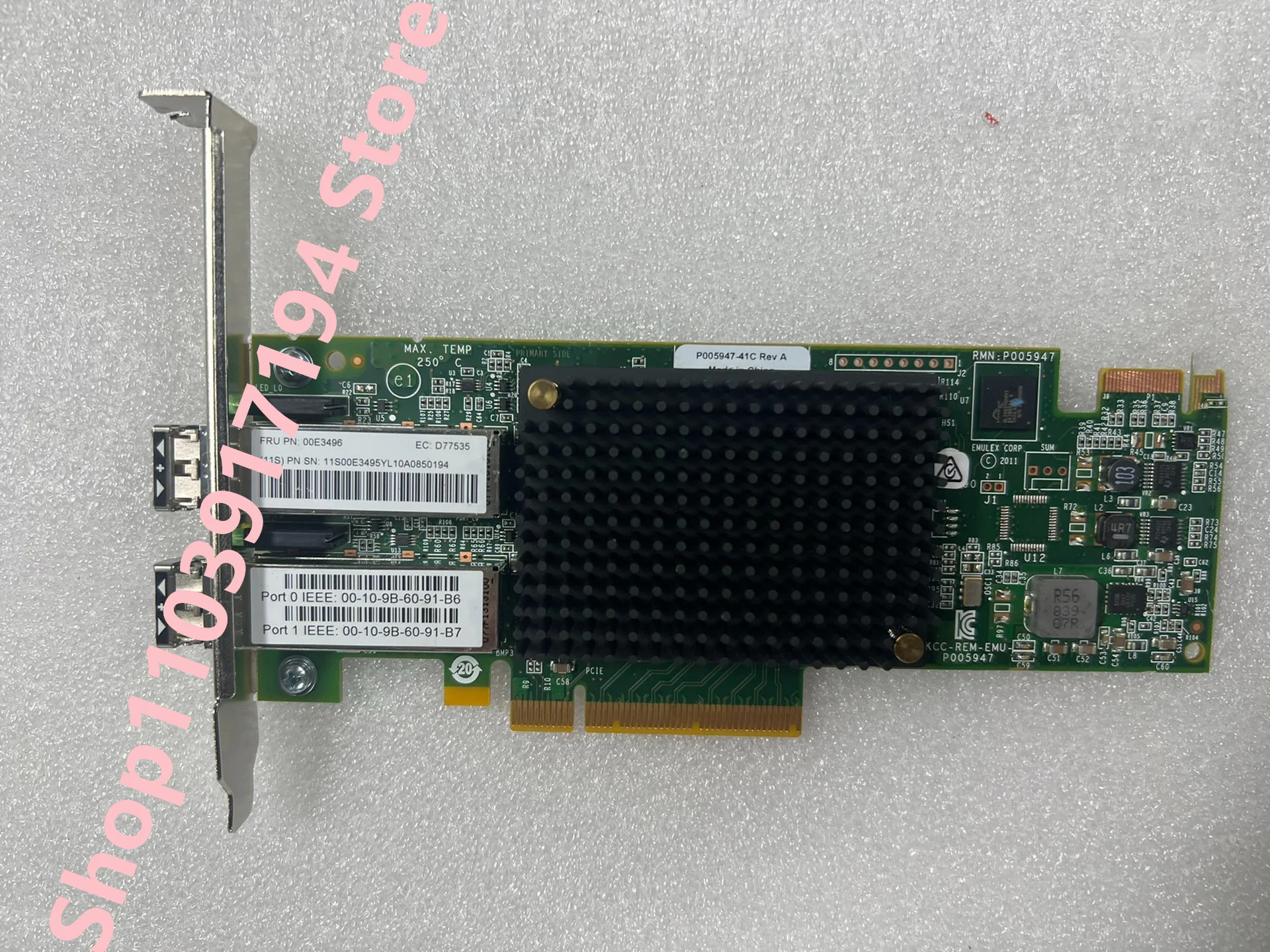 네트워크 어댑터광섬유 HBA 카드 IBM 577F 00E3496 16G P005947 LPE16002