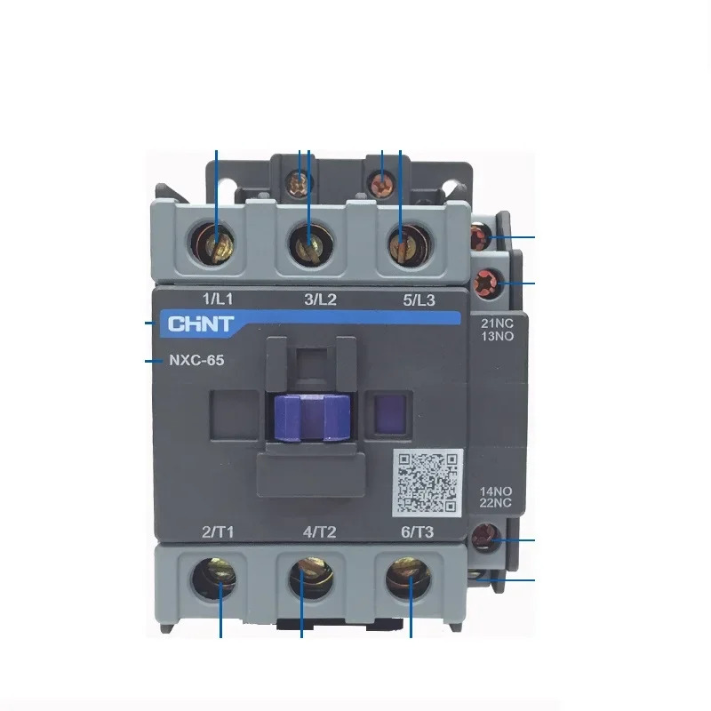 CHINT NXC-40 NXC-50 NXC-65 40A 50A 65A 접촉기 자기 AC 24V 36V 110V 220V 380V CJX2 NXC LC1