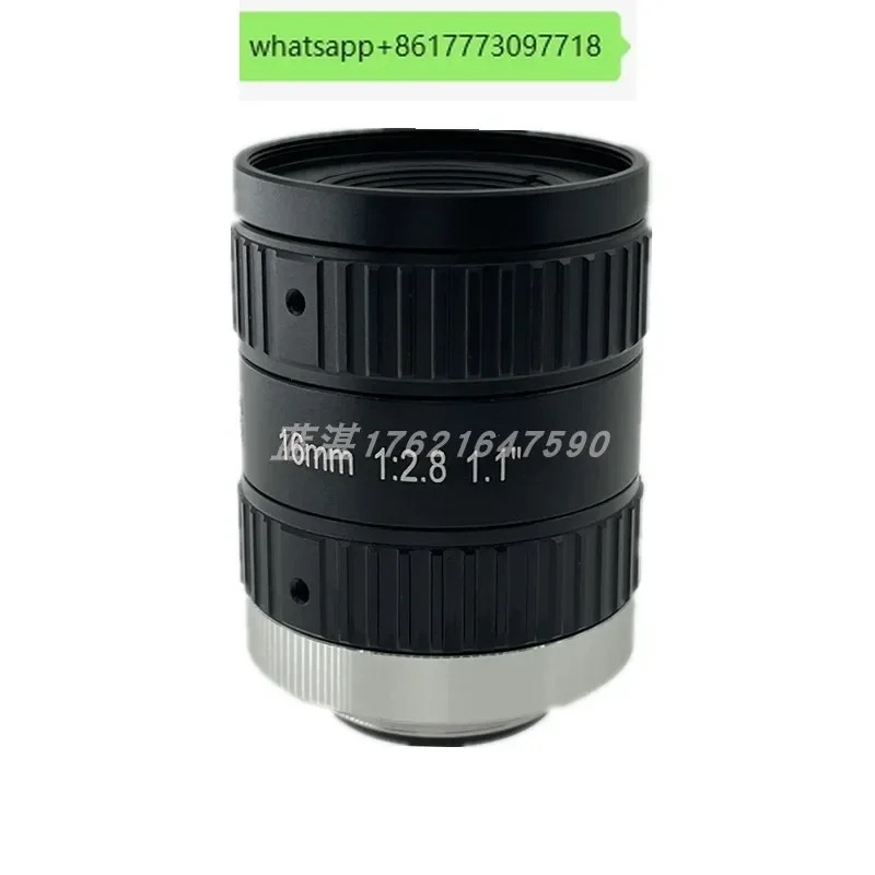 산업카메라 렌즈 2천만 픽셀 1.1인치 C 포트 고정 초점 6 8 12 16 25 35 50 75mm