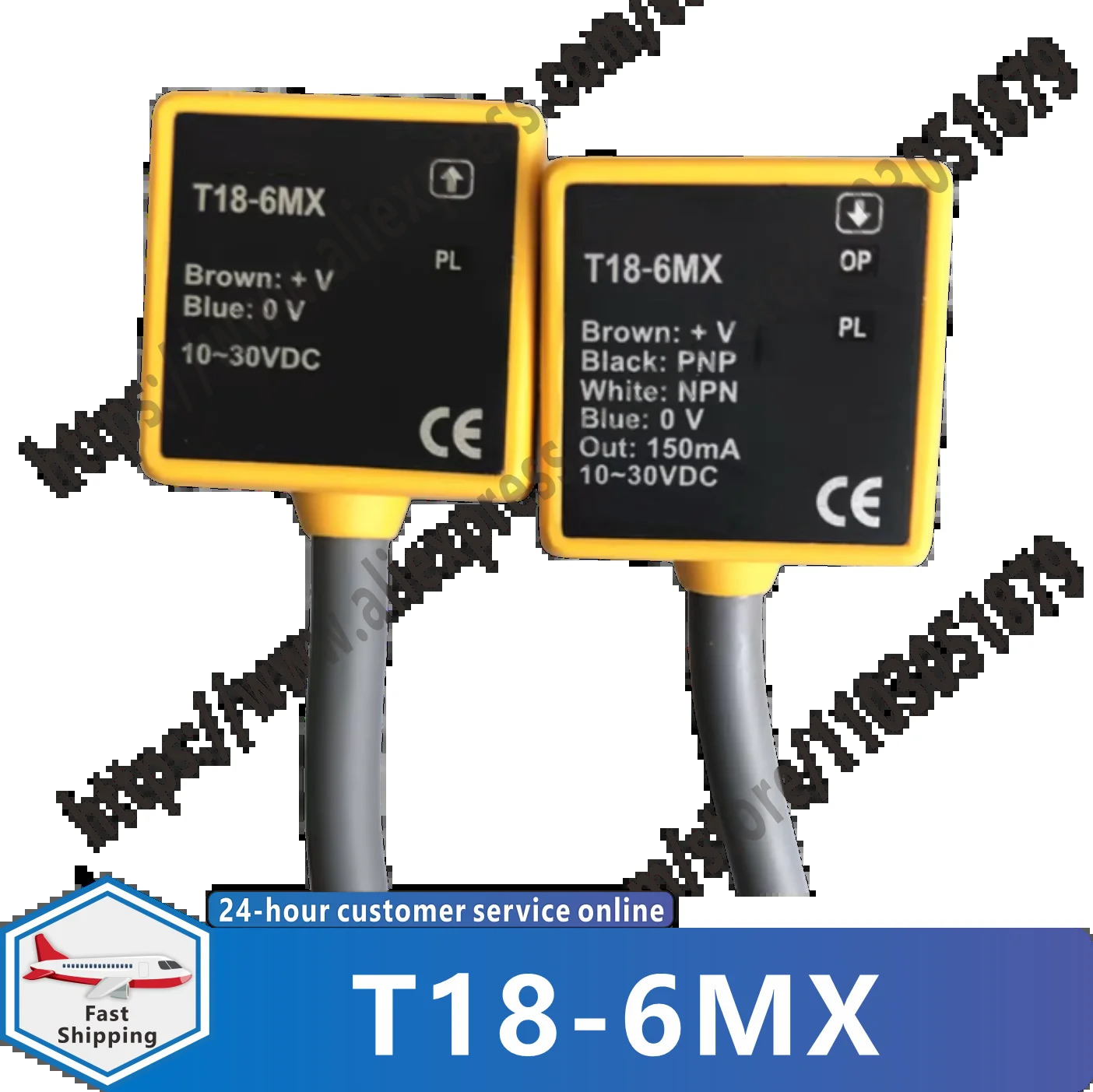 오리지널 광전스위치 센서 T18-6MX M18 New