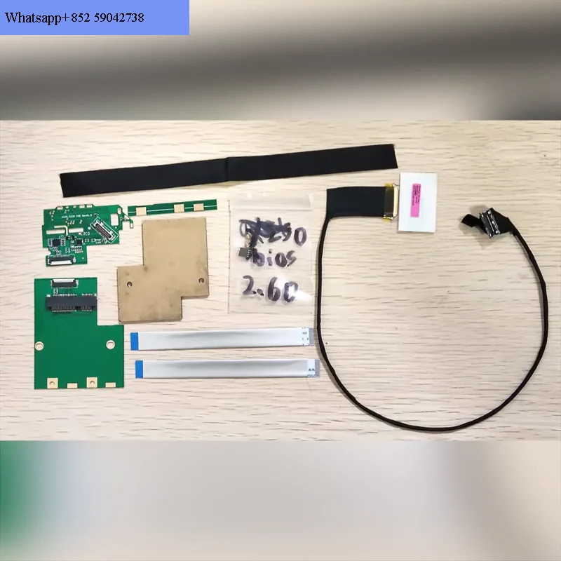 FHD 1080p 키트 어댑터 보드 X220 X230 DIY 업그레이드 수정된 점수 화면
