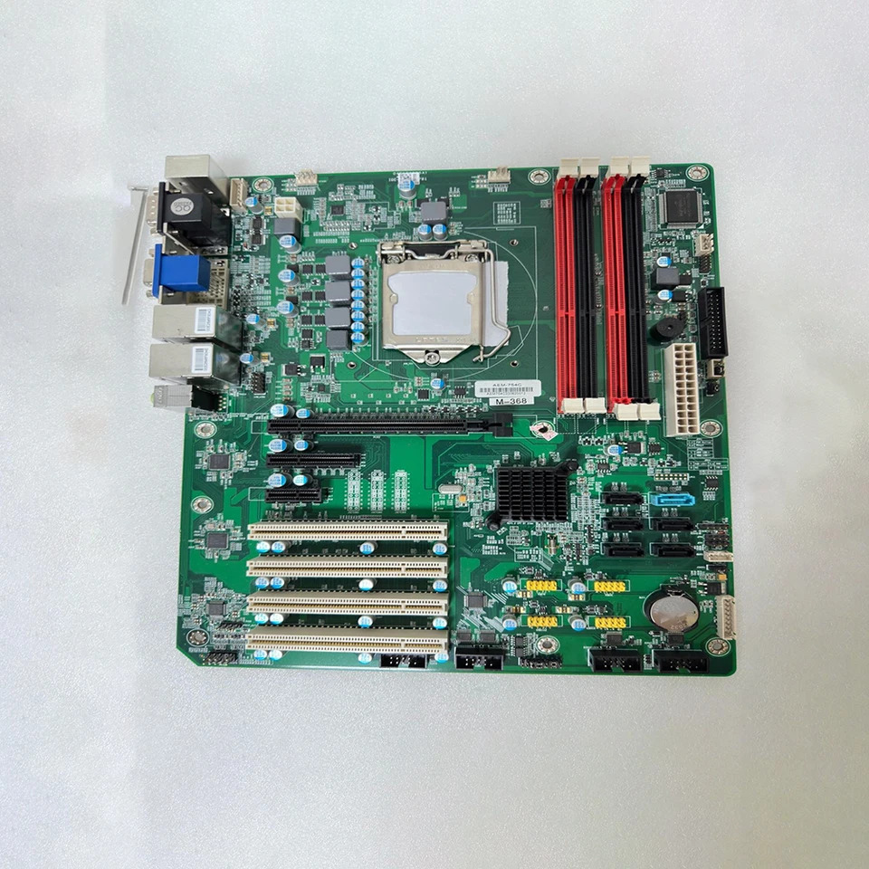 산업컴퓨터 마더보드 듀얼 포트 AEM-754C