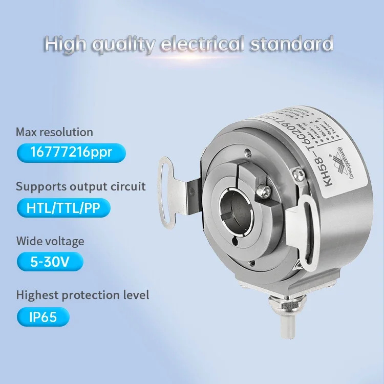 KH58 인코더 24 비트 초고해상도 CNC 펄서 로터리 12000ppr