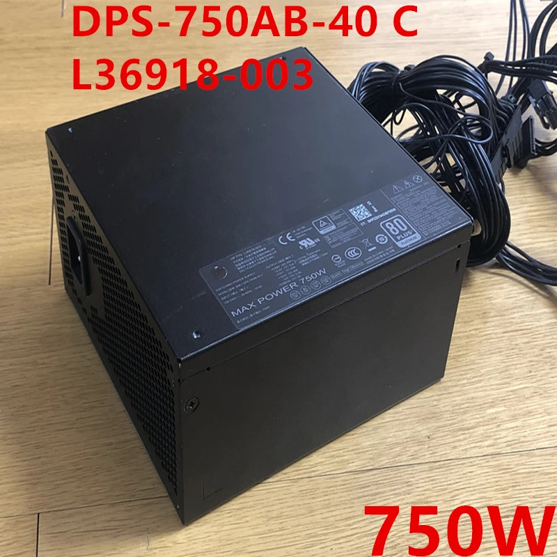 hp호환 80 플러스오리지널 PSU 플래티넘 750W 전원공급장치 DPS-750AB-40 C L36918-003 DPS-750AB-40C 신