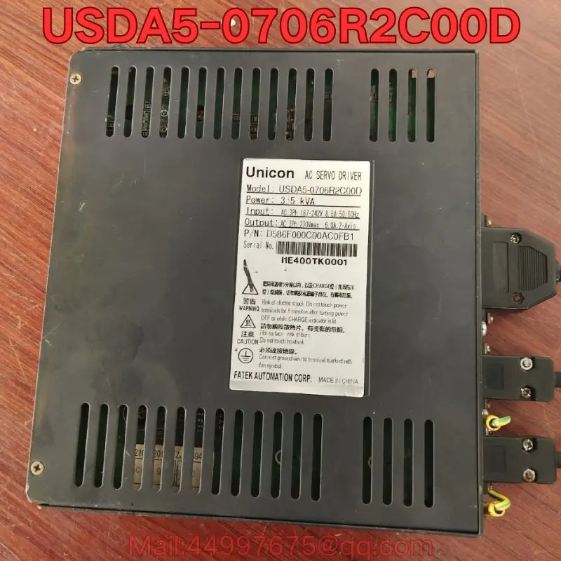 리퍼 USDA5-0706R2C00D 서보 드라이브 기능 리퍼는 정상