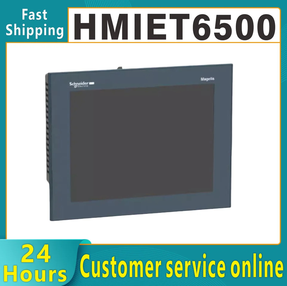 오리지널 터치 스크린 HMIET6500 ET6 스크린인치 와이드 이더넷 타입 HMIST