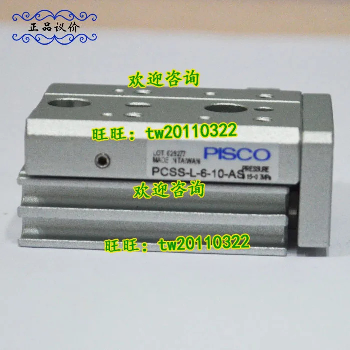 실제 일본 PISCO 실린더 PCSS-L-6-10-AS