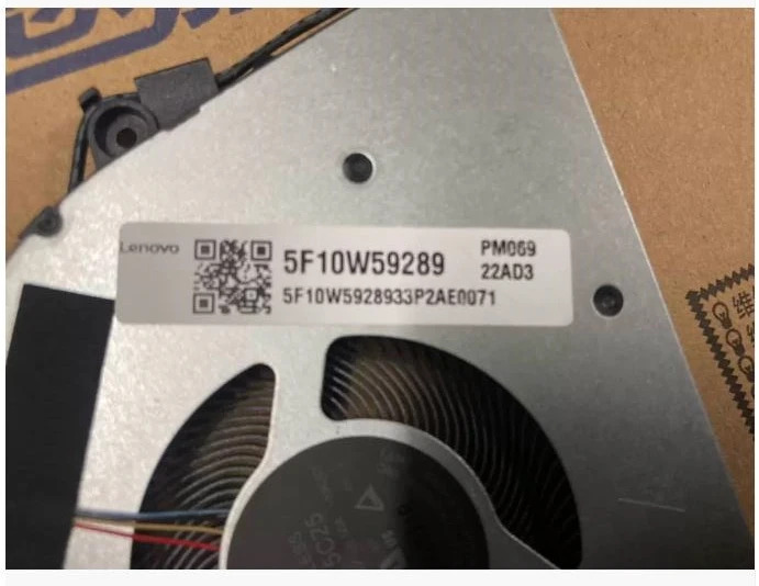 Lenovo호환 Xiaoxin-13IML 노트북 냉각팬 5F10W59289 오리지널