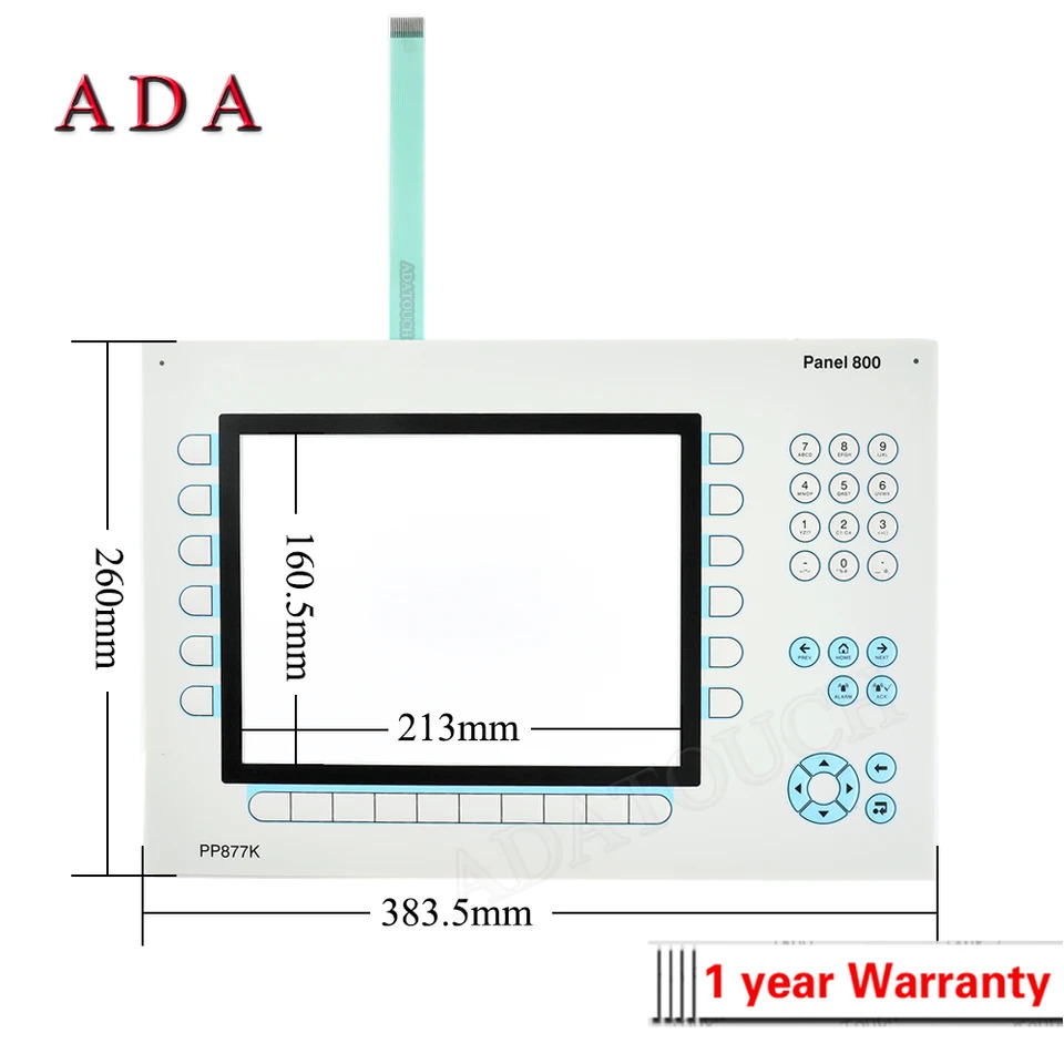 멤브레키패드 키보드 스위치 ABB PP877K 3BSE069274R1 멤브레단추